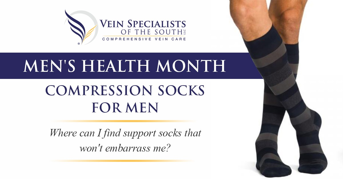 Support Socks for Men: Choose the Pair That Won't Embarrass You | Vein  Specialists of the South