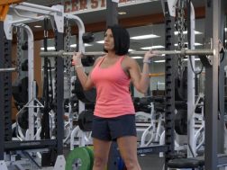 sore legs and varicose veins in active woman