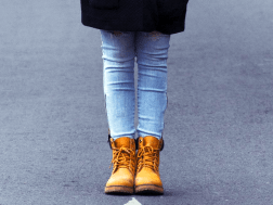 standing in the road
