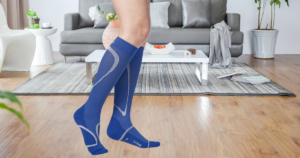 graduated compression socks improve the health of your veins and reduce swelling