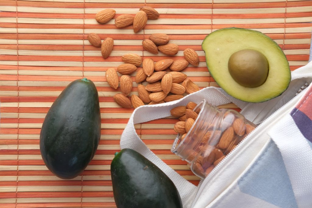 avocados and nuts