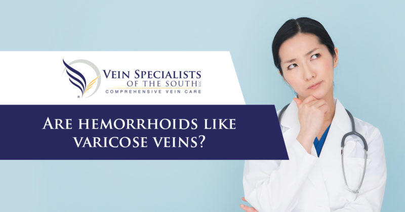 are hermorrhoids like varicose veins