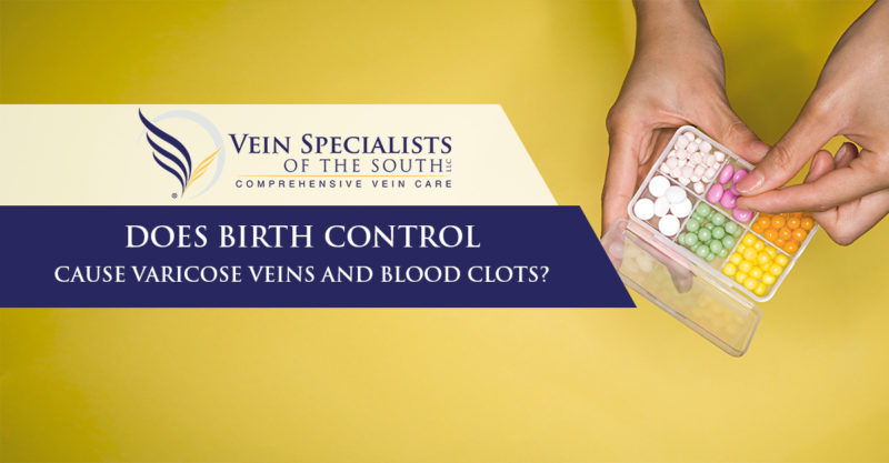 birth control cause varicose veins